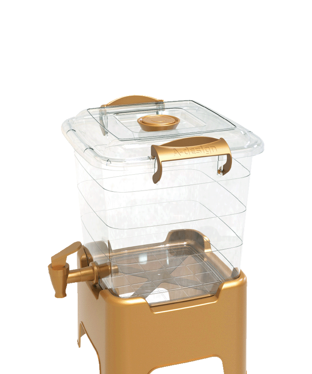 سلسلة ديفني - ترمز سوائل 5 لتر مع القاعدة