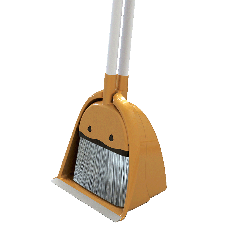 KB0056 طقم مكنسة بمقبض طويل مع مكرافة