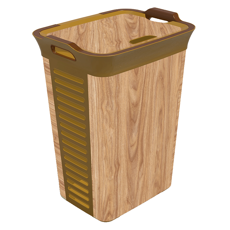 سلسلة تمارا - سلة الغسيل مع غطاء 60 لتر KB0063