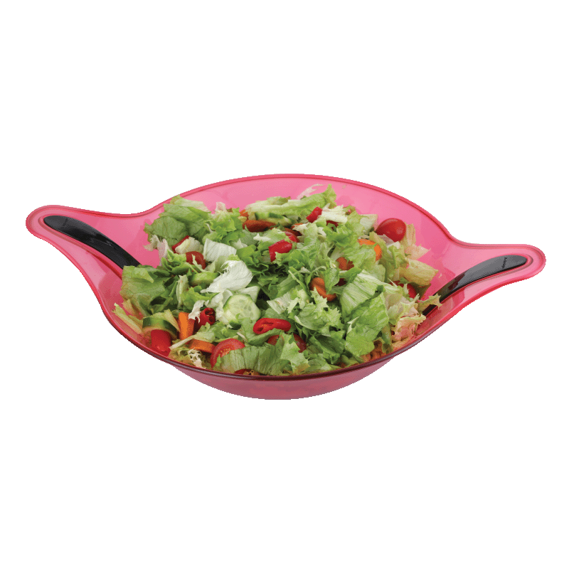 صحن سلطة ع شكل ورق الشجر KM0 62