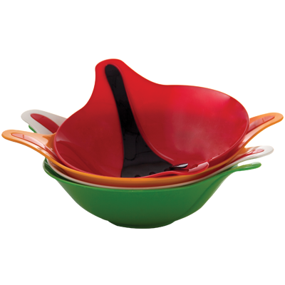 صحن سلطة ع شكل ورق الشجر KM0 63