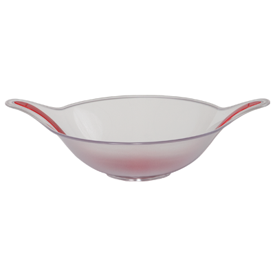 صحن سلطة ع شكل ورق الشجر KM0 73