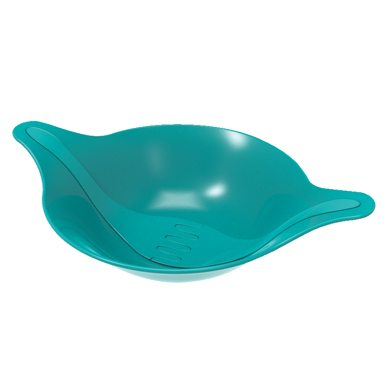 صحن سلطة ع شكل ورق الشجر KM0 74