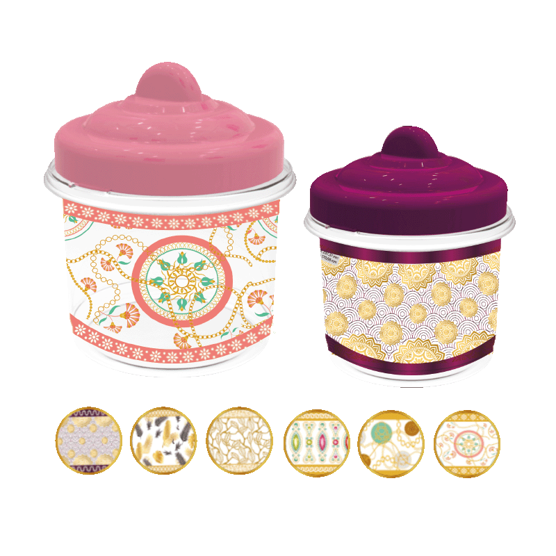 علب تخزين اسطوانيةKM0125