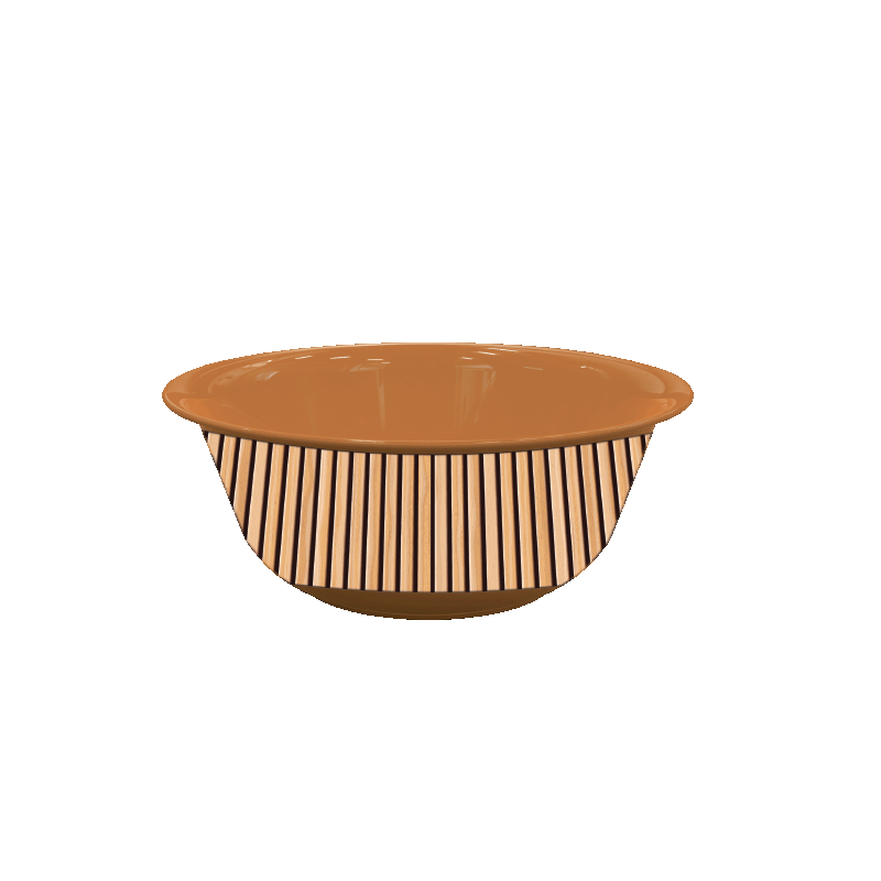 طقم أوعية دائرية من سلسلة أكاسيا ، 4 قطع KM0172