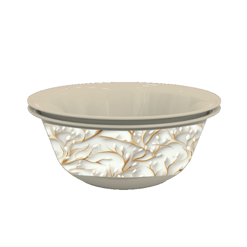 طقم أوعية دائرية من سلسلة أكاسيا ، 2 قطعKM0174