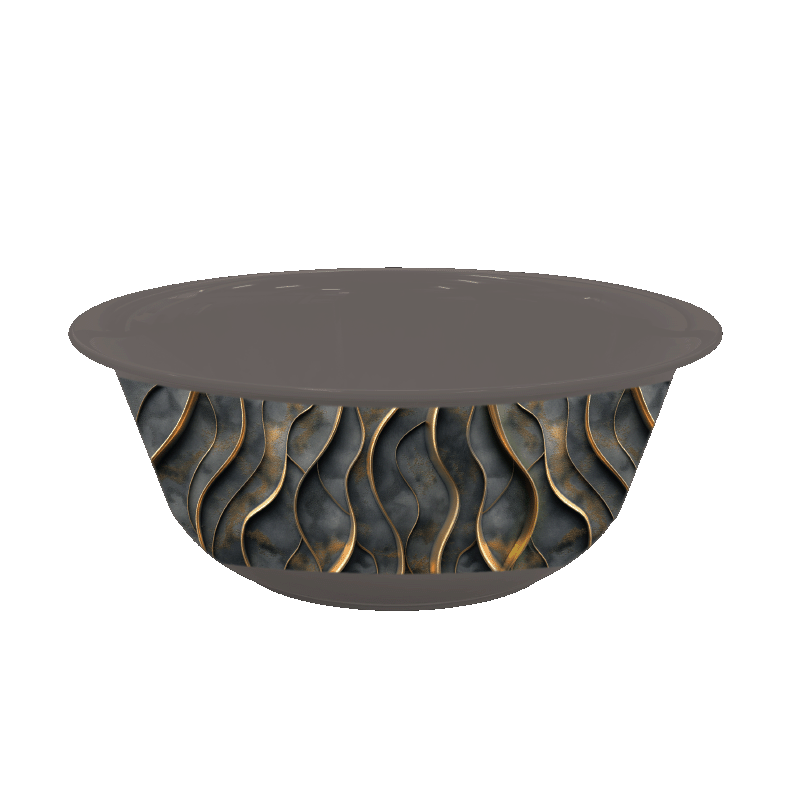 طقم أوعية دائرية من سلسلة أكاسيا ، 2 قطعKM0174