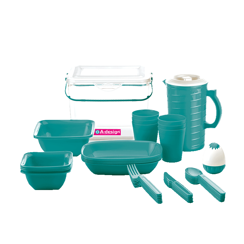 طقم نزهة KM0180 ، 33 قطعة