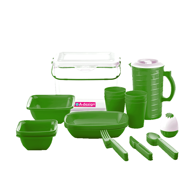 طقم نزهة KM0180 ، 33 قطعة