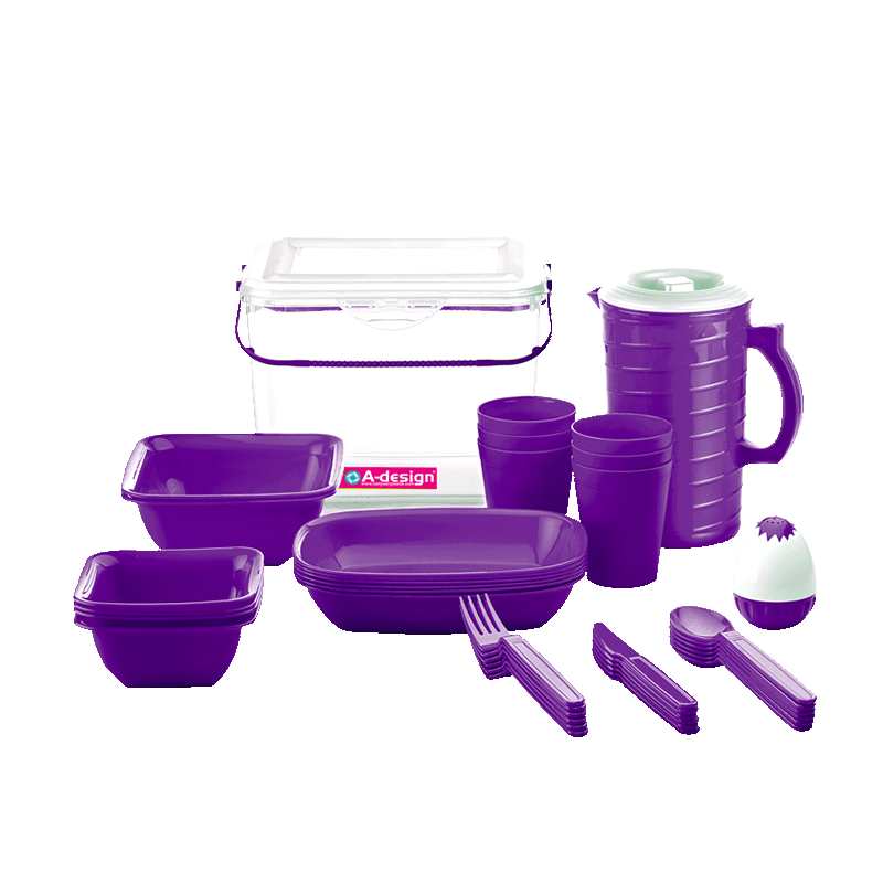 طقم نزهة KM0180 ، 33 قطعة