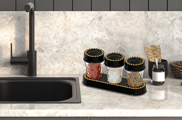 مجموعة فيروزة  مملحة و البهارات KM0199