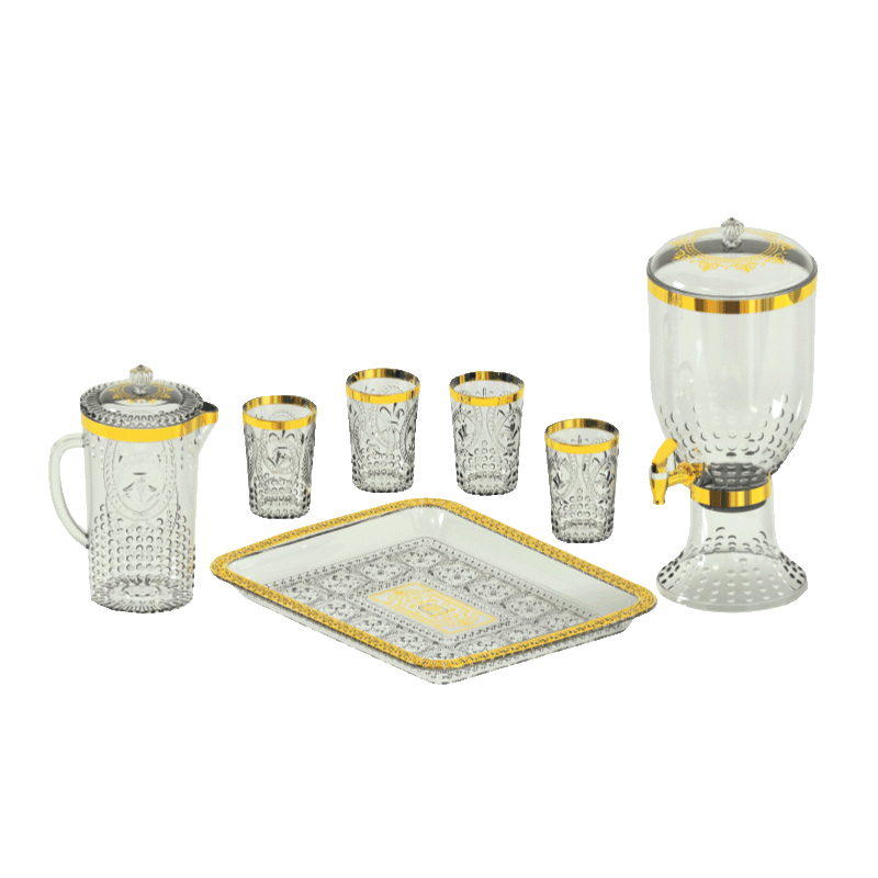 Km0280 طقم الضيافة – سلسلة فيروزه