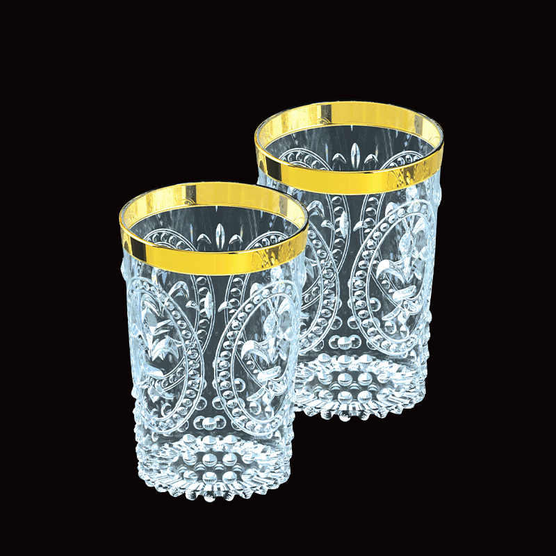 Km0282 طقم أكواب قطعتين – سلسلة فيروزه