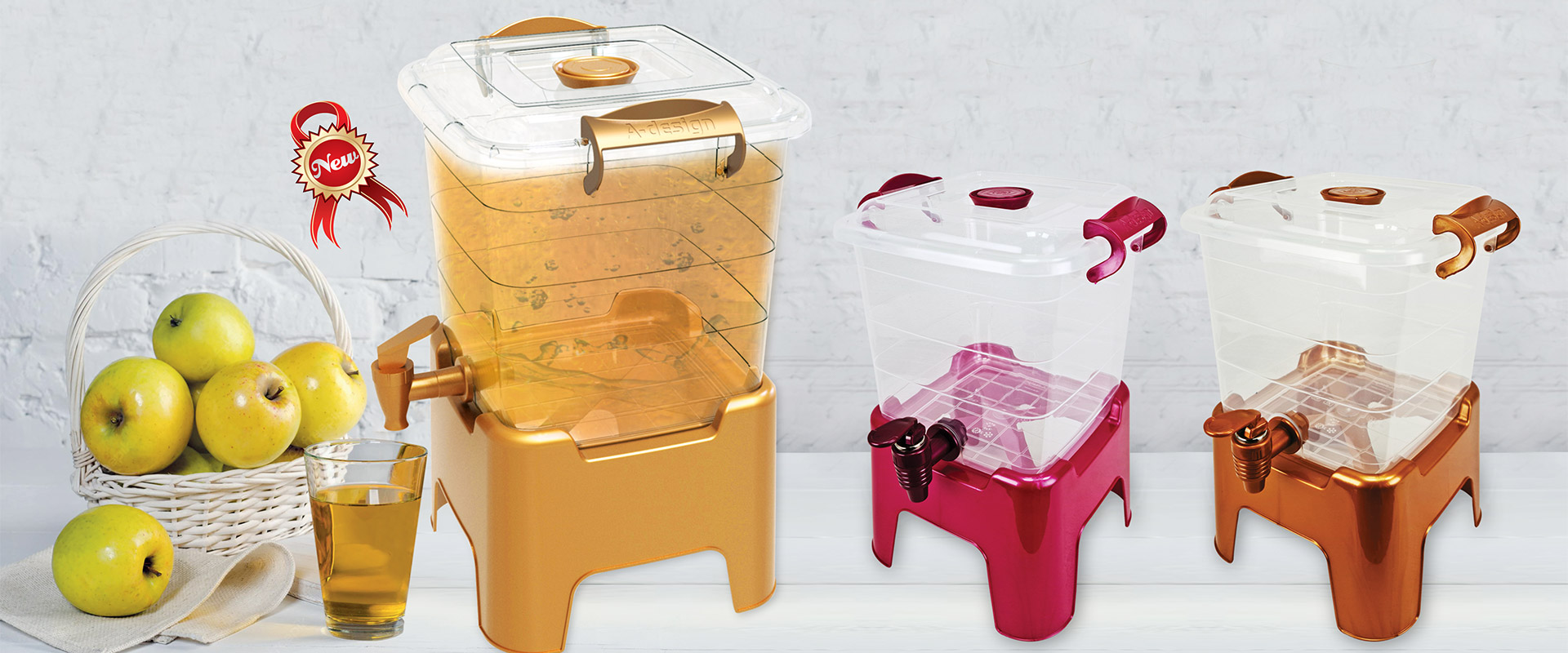 Musluklu Saklama Kabı